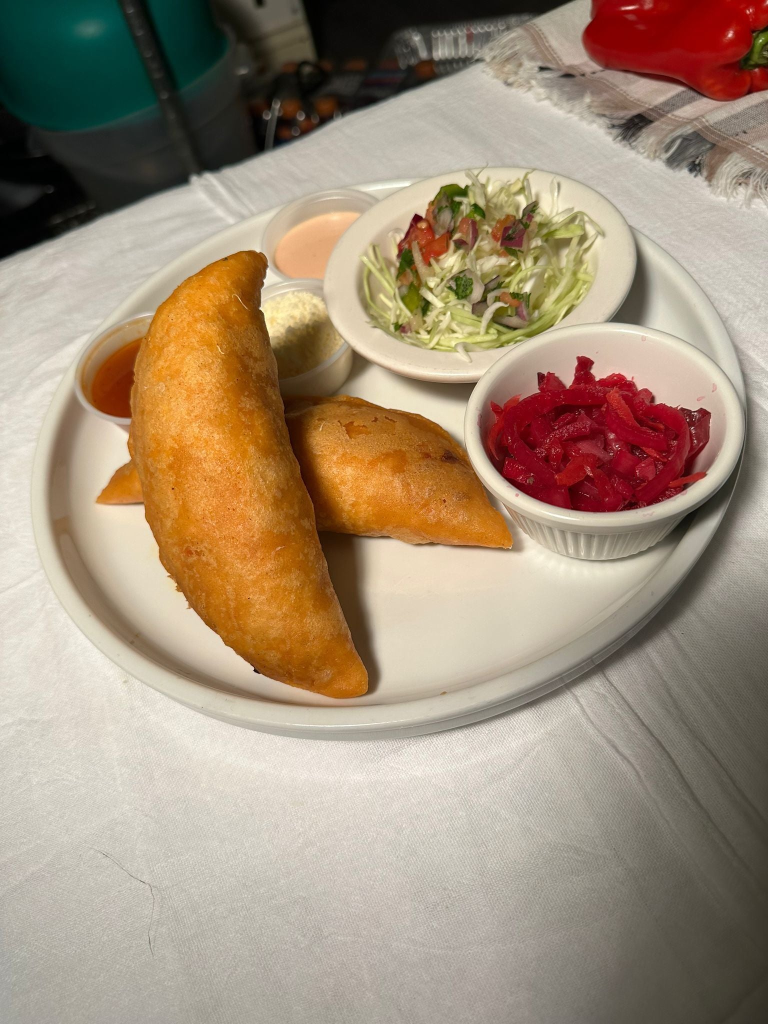 empanadas de pollo, chicken